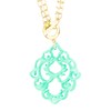 ZENZII Colorful Deco Pendant 2-in-1 Necklace with Toggle - Long