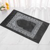 yolzhxe 2 Stück Pray Teppich Tragbar, Gebetsteppich mit Kompass, 100x60
