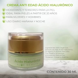 Eco-Beauty Kit Ácido Hialurónico, Agua Micela, Jabón Aloe Orgánico