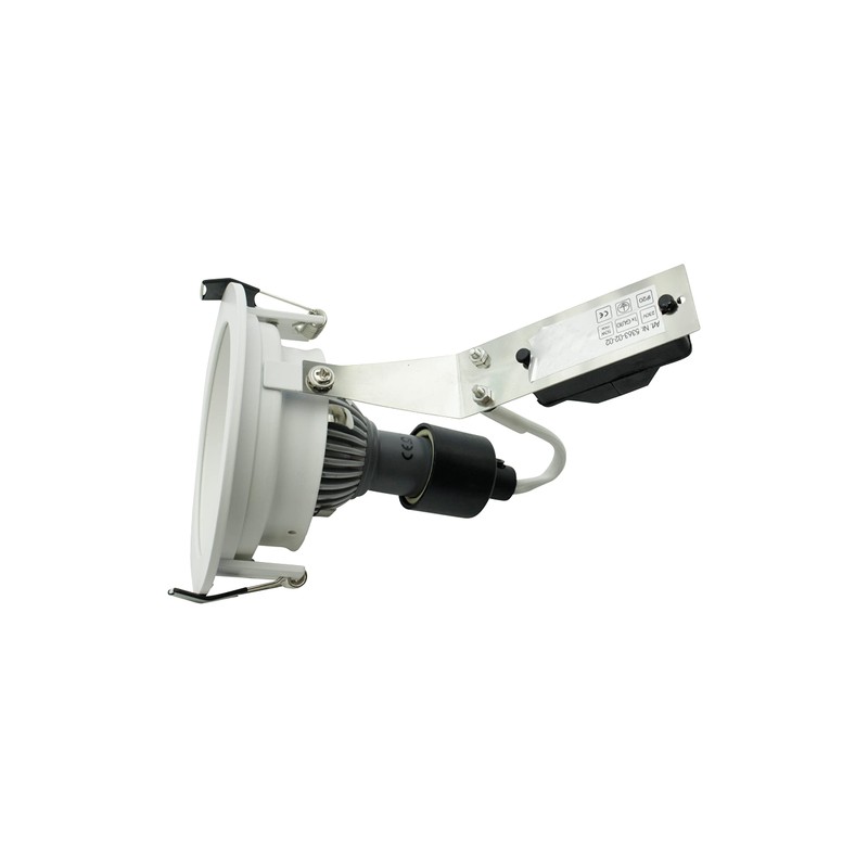 LED recessed downlight Spot Sandi round white tilting and turning