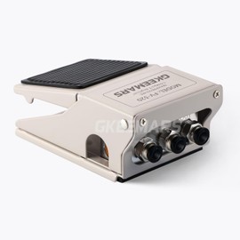 GKEEMARS Pneumatic Foot Pedal Valve FV-320 1/4” NPT Threaded Rubber Nonslip Pressure Control Foot Operated Pedal 2 Position 3 Way