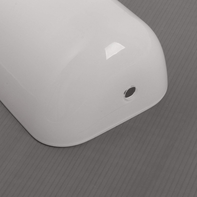 Anmire White Glass Bankers Lamp Shade Replacement Cover or Banker's