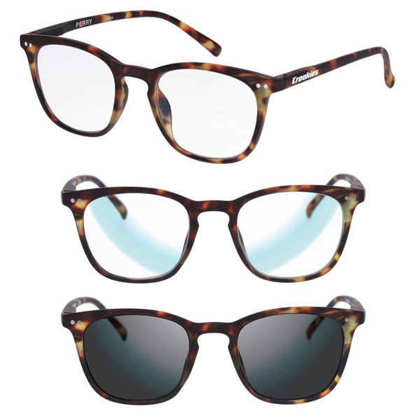 Croakies Perry Photochromic Eyewear | UV400 Sunglass and Blue Light