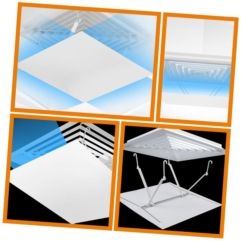 LABRIMP Air Conditioner Windshield Square Deflector Ceiling Central Air Conditioning