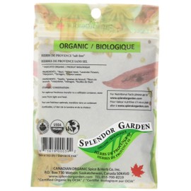 Splendor Garden organic Herbs De Provence,20.0 Gram