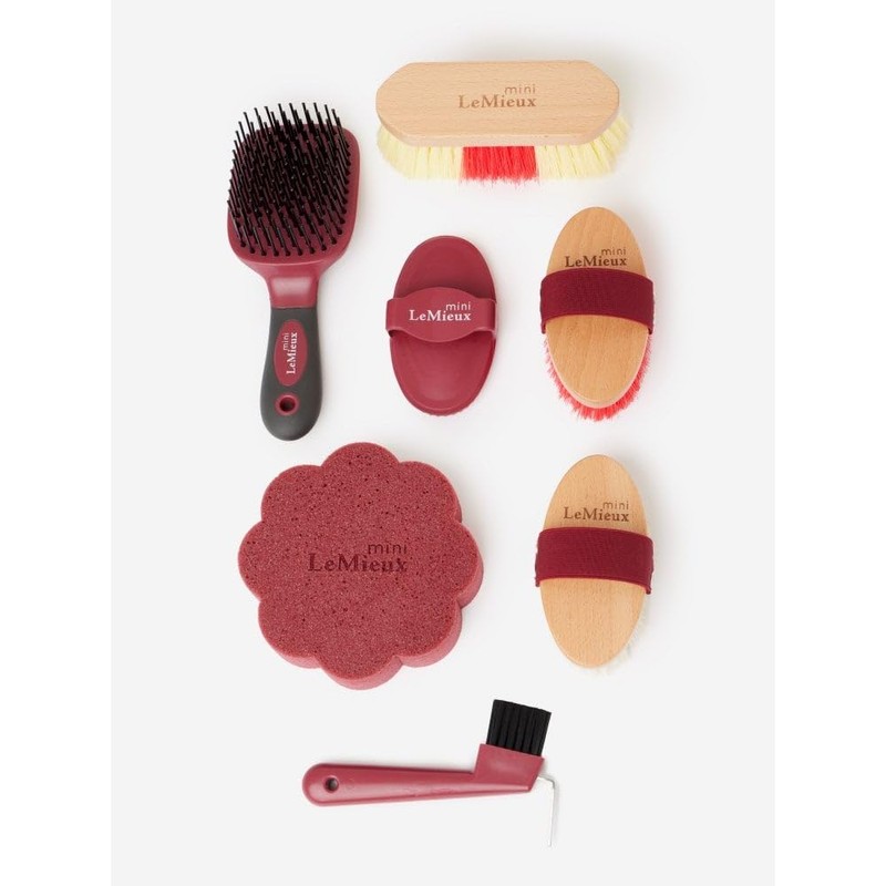 LeMieux Mini Childrens Grooming Set - Red