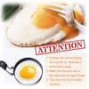 COTEY Large 3.5" Nonstick Egg Rings Set of 4, Round