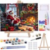 WUDWL Paint by Numbers Kit for Adults Framed Canvas, with