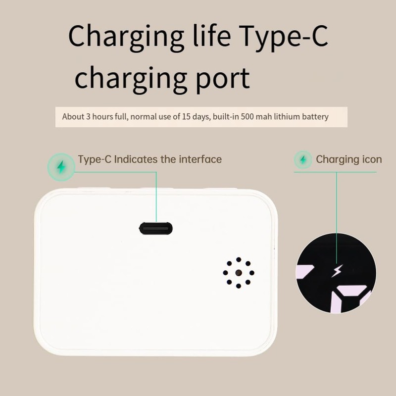 MUNEFE Digital Kitchen Timer, Magnetic Countdown Countup Timer with Large