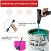 8pcs Paint Stirrer, Paint Mixer for Drill, Resin Mixer, Mixer