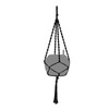 LECHUZA - Accessories Macrame Hanger Boho 90 cm Black Cotton