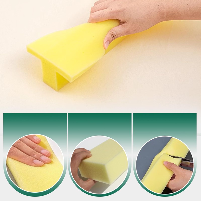 T-Shaped Bed Gap Filling for 1.2", 78.7" Long Mattress Wedge,
