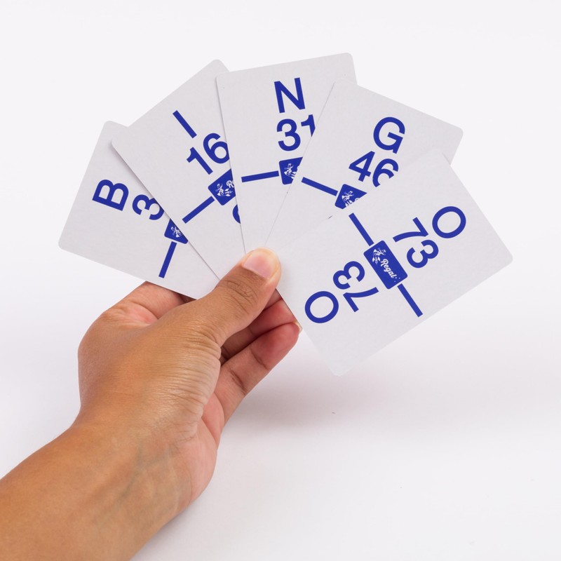 Regal Bingo Calling Cards Deck Reusable - Bingo Games for