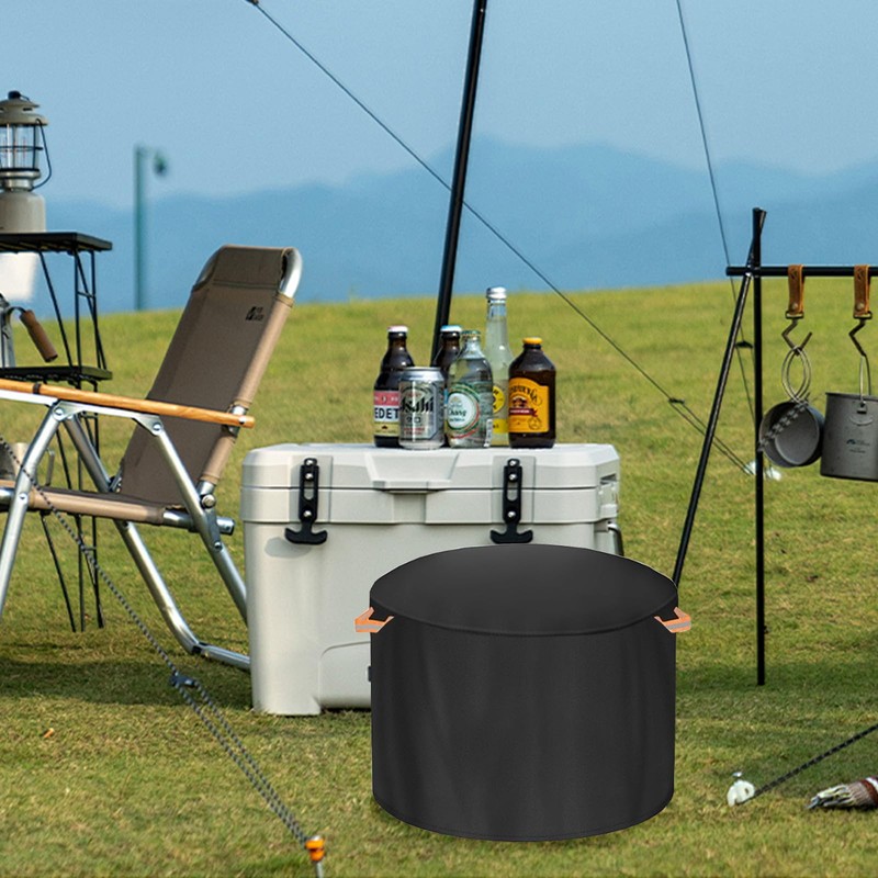 Fire Pit Cover for Solo Stove Yukon 27 Inch，Firepit Covers