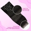 Clip in Hair Extensions Real Human Hair 120g 7pcs Seamless