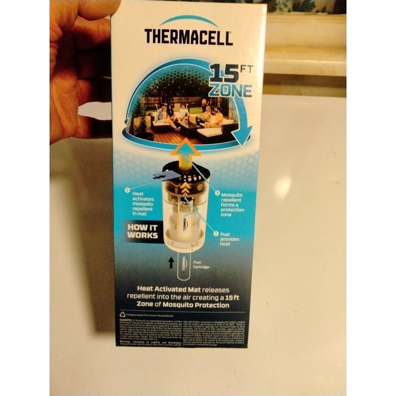THERMACELL Patio Shield Mosquito Repeller in Haze 15 Ft. Coverage