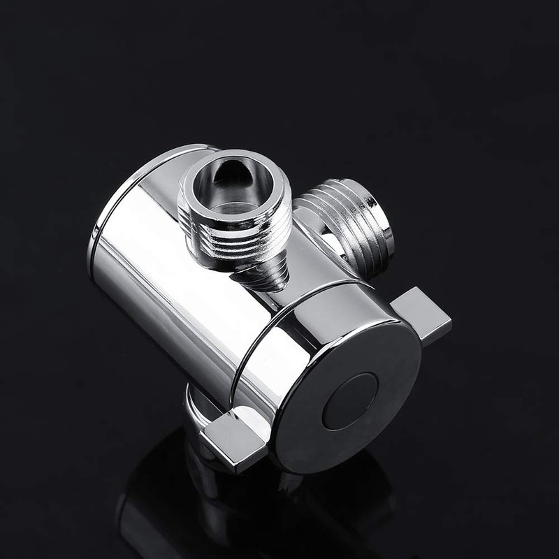 Diverter Faucet Shower Head Multifunctional 3 Way Adapter Shower Head