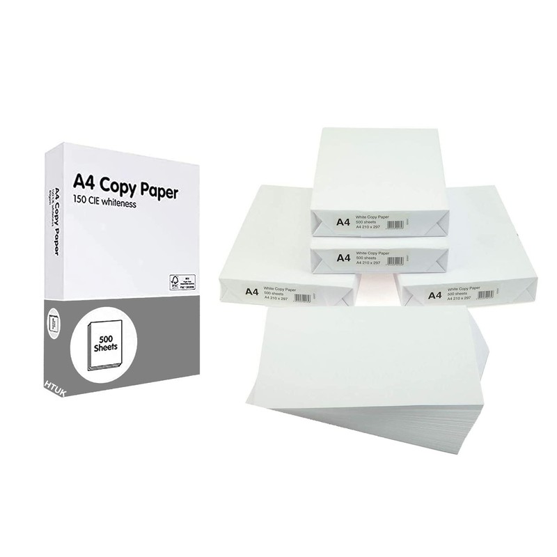 A4 White Paper Sheets 80gsm Bright White Paper Office Printer