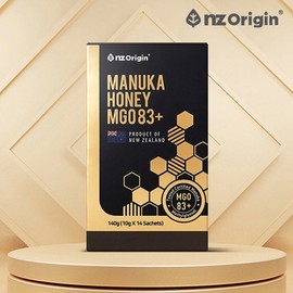 New Zealand Manuka Honey Sticks MGO 83 Natural Honey, 4 Boxes (Total 56 Packets), Premium Stick-Type Gift Set from New Zealand / 뉴질랜드 마누카꿀 허니 스틱 MGO 83 자연 벌꿀 4박스 총 56포 뉴질랜드산 프리미엄 스틱형 답례품 선물세트