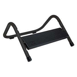 SOE Footrest 2265 Black Steel Tube 4-Way Height Adjustable