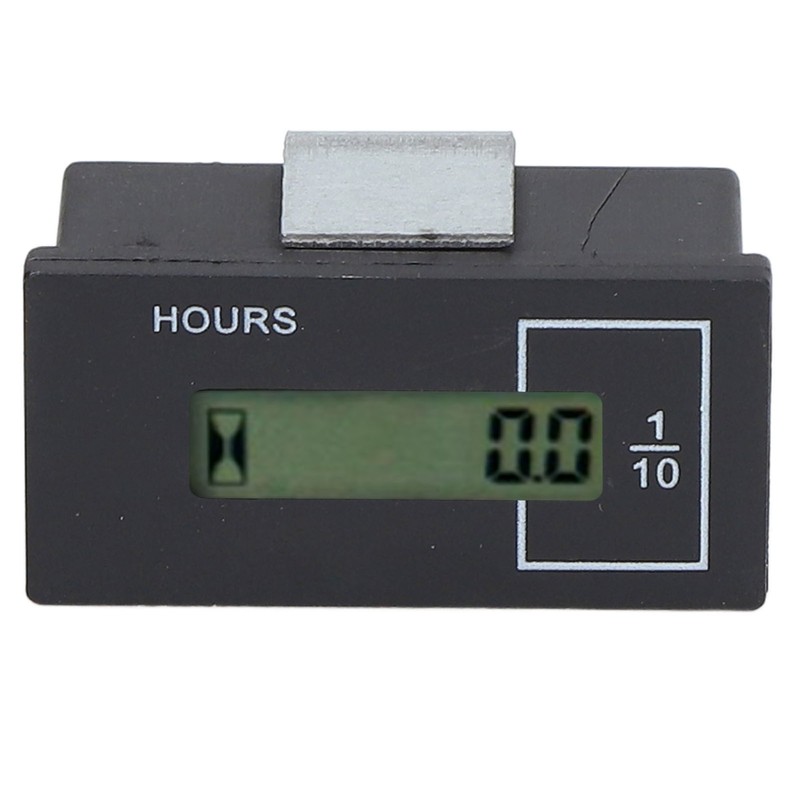 Excavator Timer Hour Meter Remote Control LCD Digital Display 12V‑36V