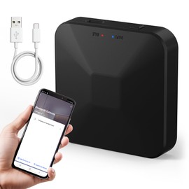 TUYA Smart Lock WiFi Gateway, G2 Hub for Smart Door Lock, Alexa Google Home Compatible, Remote Unlock Access, Wireless Bluetooth to WiFi Bridge for Tuya & Smart Life App Hub