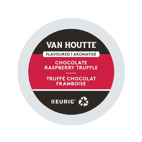 Van Houtte Chocolate Raspberry Truffle Coffee K-cup Pods, 96-Pack (4