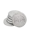 25-Pack Chocolate Coins, Dairy-Free, Dark Chocolate Hanukkah Gelt, Bittersweet Coins