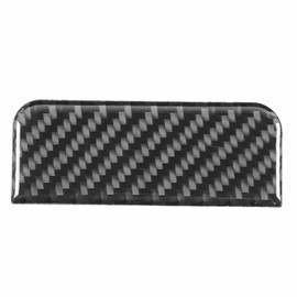 Carbon Fiber Copilot Storage Box Handle Trim Cover Fit for Mitsubishi Lancer 2008-2016