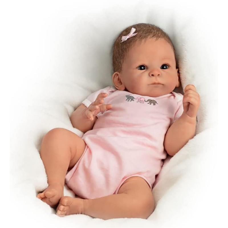 The Ashton-Drake Little Peanut Reborn Baby Doll by Tasha Edenholm,