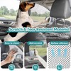 Dog Car Barrier Escape-Proof, 50" Wide Car Divider for 2nd