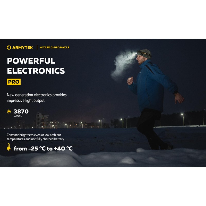 Armytek Wizard C2 Pro Max LR - 3870 Lumens Warm