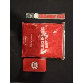 FULL SEND shower Curtain ,key Chain , Skateboard Wax