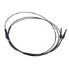 2PCS Fiber Optic Sensor 0‑46mm Detection Distance Tube Reflective Optical