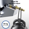 MOSWAG 1/4 to RCA Adapter, Female to 6.35mm 1/4 Inch