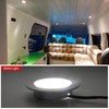 RVZONE RV Boat Recessed Ceiling Light | 6 Pack 12