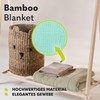 Lionelo Bamboo Blanket, Baby Blanket, Cuddly Blanket, Lightweight Bamboo Blanket,
