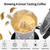 Mongdio Stovetop Espresso Maker Moka Pot, Stove Top Cuban Coffee