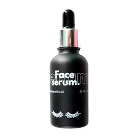 Face Serum MLashes con Ácido Hialurónico + Colágeno + Vitamina C + Vitamina E y Láminas de oro