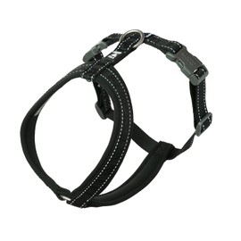 Hurtta Casual ECO Dog Y-Harness, Raven, 14-18 in
