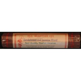 BUDDHAFIGUREN Sandalwood & Jasmin -Tibetan Incense Sticks