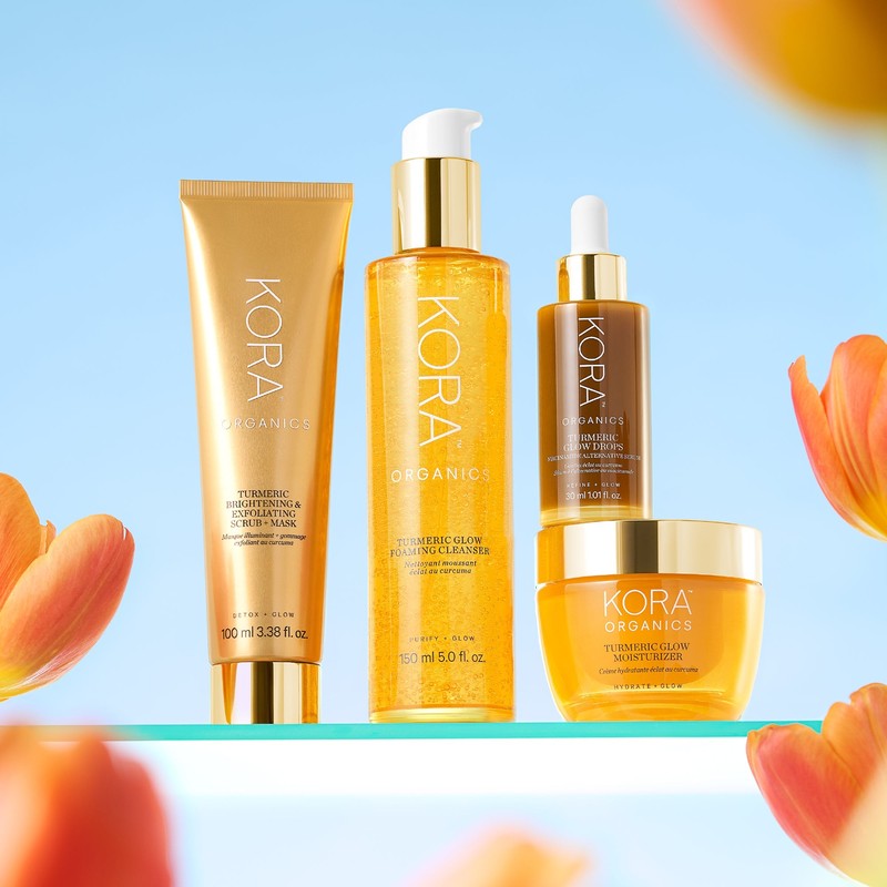KORA Organics Turmeric Glow Drops Niacinamide Alternative Serum 30ml