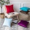 Phantoscope Velvet Throw Pillow Covers, Set of 2, Simple Cushion