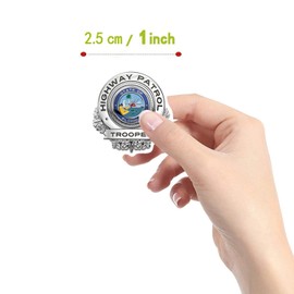 500 pegatinas adhesivas para placa de policía de asesino estético redondo, para decoración de fiestas de Navidad, niños, adolescentes, niñas, niños, para álbumes de recortes, botellas de agua (patrón de moda, 10)