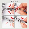 Airbrush Joint Set Coupler with 2 Quick Joint Plugs 1/8