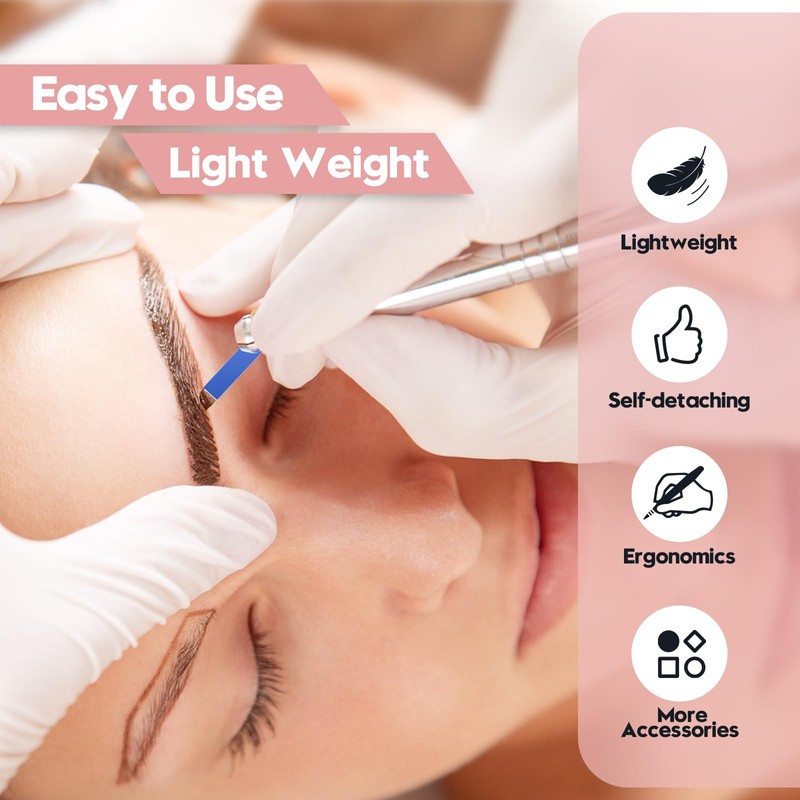 MOKOHOA Microblading Kit, Microblading Supplies with 5pcs Microblading Handles eyebrow