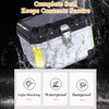 Motorcycle Top Case 45L Aluminum Motorcycle Top Trunk Tail Box