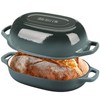 EDGING CASTING Enameled Cast Iron Dutch Oven Pot with Lid,
