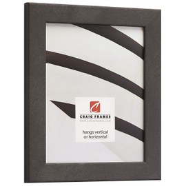 Craig Frames Bauhaus 125 Picture Frame, 24 x 32, Concrete Grey