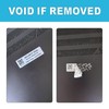 Tamper Evident Proof Barcode Stickers with Individual Serial Number Security